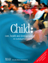 CHILD CARE HEALTH AND DEVELOPMENT杂志封面